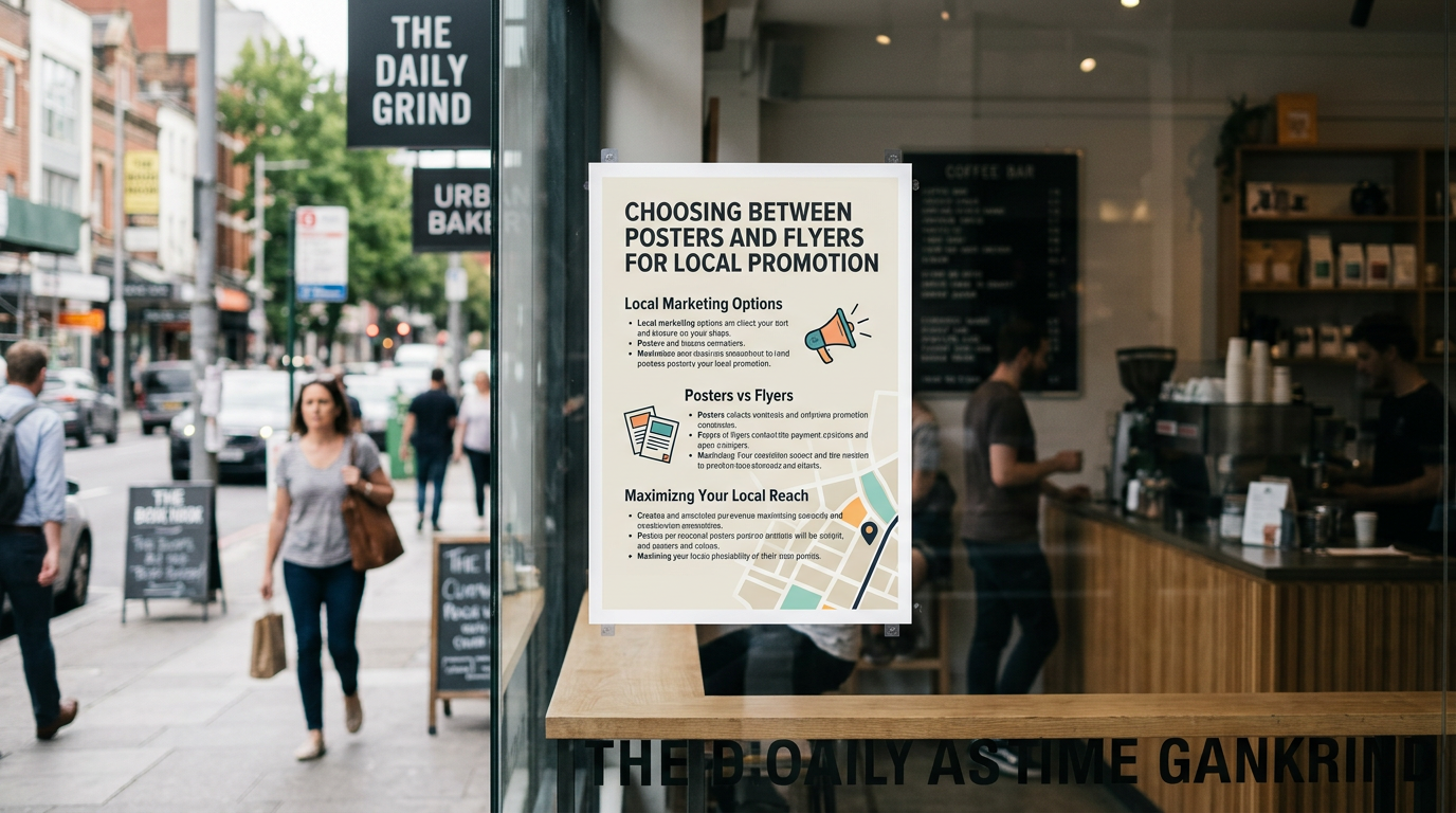 Posters Vs Flyers: How To Use Print For Local Promotion image-39